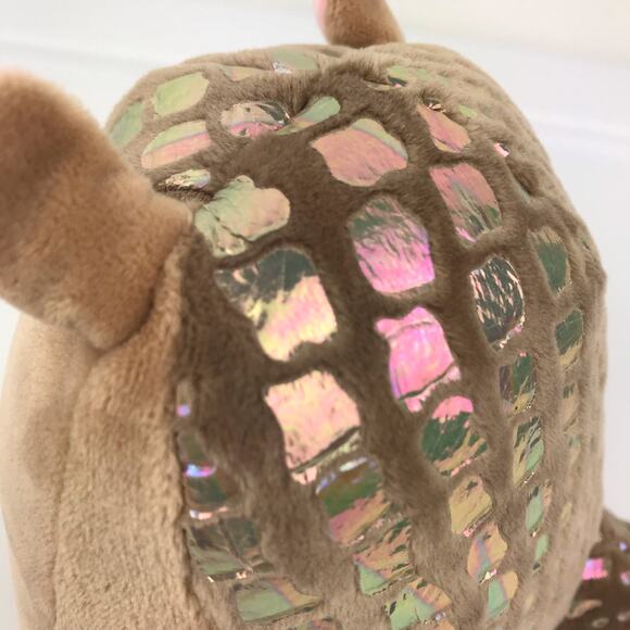 Squishmallows Thompson Armadillo 5" Plush Brown Gray Metallic Kellytoy 2022 - Picture 3 of 9